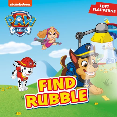 Paw Patrol: Paw Patrol - Find Rubble - Løft flapperne (Bound Book) [1e uitgave] (2024)