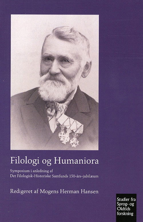 Cover for Mogens Herman Hansen · Studier fra Sprog- og Oldtidsforskning, vol. 343: Filologi og humaniora (Sewn Spine Book) [1st edition] (2008)