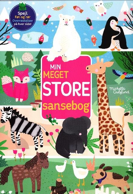 Cover for Michelle Carlslund · YBLN1; YBLL; YBCB; YB: Min meget store sansebog 1 (Cardboard Book) [1e uitgave] (2018)
