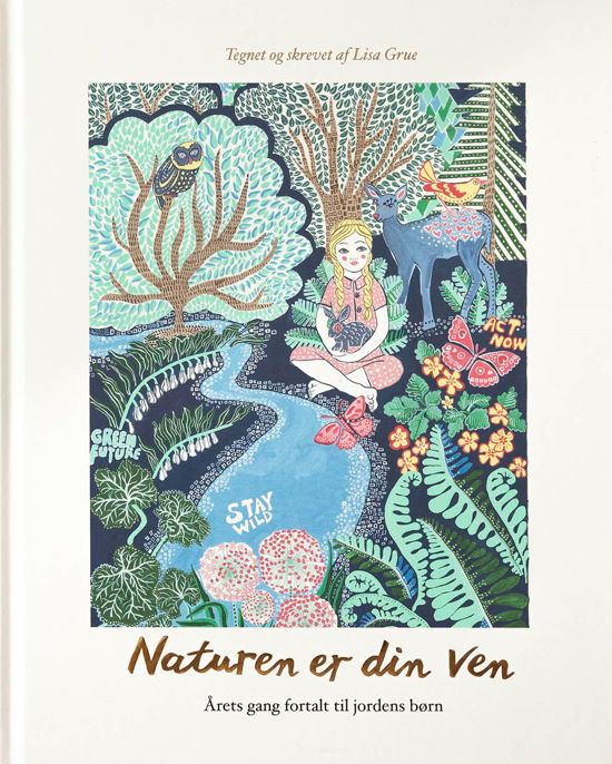 Cover for Lisa Grue · Naturen er din ven (Innbunden bok) [1. utgave] (2022)