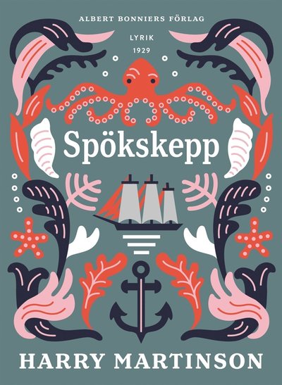 Cover for Harry Martinson · Spökskepp : Dikter (ePUB) (2018)