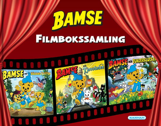 Cover for Bamse filmbokssamling (Hardcover Book) (2023)