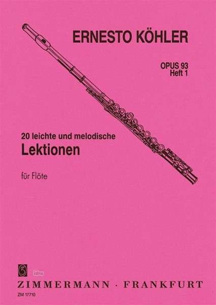 Cover for Köhler · 20 leichte und melodisch.ZM17710 (Buch)