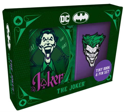 Cover for Insight Editions · DC Comics: The Joker Tiny Book and Pin Set - Batman (N/A) (2025)