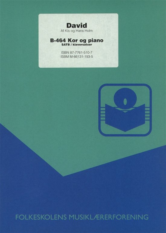 Cover for Hans Holm · David (Bog)