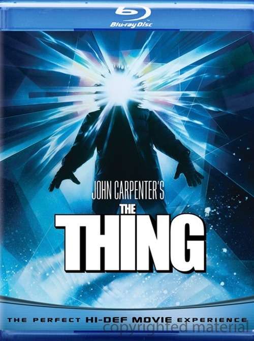 Cover for Blu-ray · The Thing (1982) (Blu-Ray) [Widescreen edition] (2008)