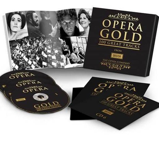 Cover for Opera Gold - 100 Great Tracks (CD) (2016)