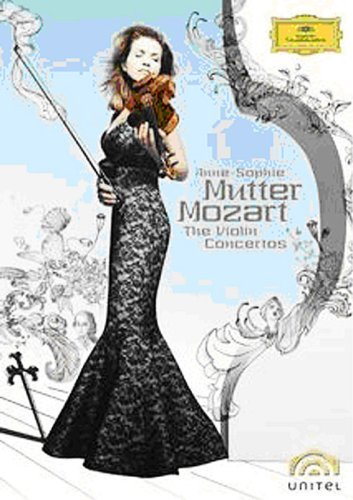Cover for Anne-sophie Mutter Camerata Salzburg Anne-sophie Mutter · Mozart: Violin Concertos (DVD) (2007)