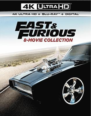 Cover for Fast &amp; Furious 8-movie Collection (4K UHD Blu-ray) (2019)