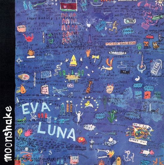 Cover for Moonshake · Eva Luna (Blue Vinyl) (LP) [Deluxe edition] (2023)