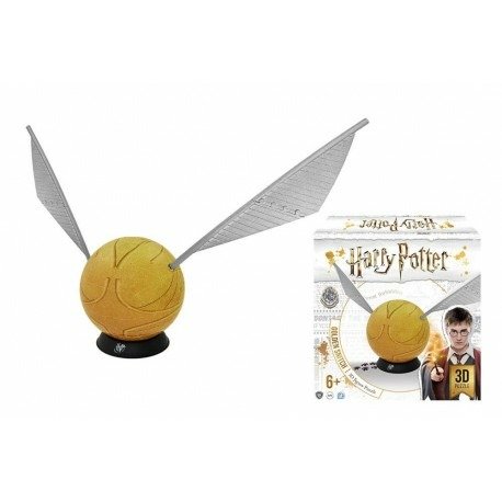Cover for Coiled Springs · 4D 3&quot; Harry Potter Snitch Small Puzzle (Toys)