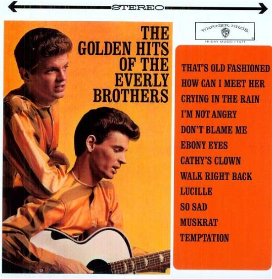 Golden Hits of the Everly Brothers - Everly Brothers - Musiikki - FRIDAY MUSIC - 0829421147107 - tiistai 13. maaliskuuta 2012
