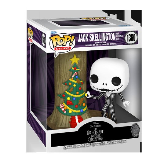 The Nightmare Before Christmas 30th - Jack W/c.tow - Funko Pop! Deluxe: - Merchandise - Funko - 0889698723107 - July 28, 2023