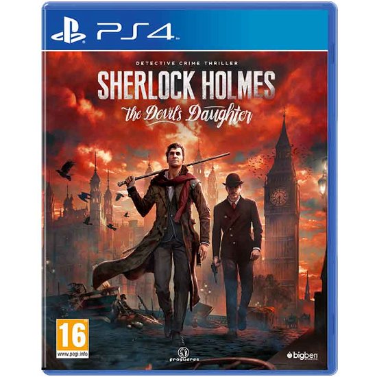 Cover for Sherlock Holmes · The Devil's Daughter (PS4)