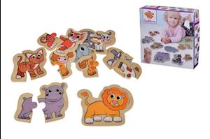 Eichhorn Houten Dierenpuzzel 16st. - Eichhorn - Other - Simba Toys - 4003046007107 - 