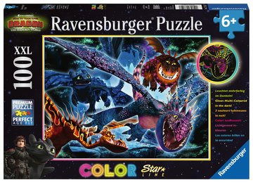 Cover for Ravensburger · 13710 - Leuchtende Dragons Kinderpuzzle - 100 Teile (MERCH) (2019)