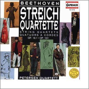 Cover for Petersen Quartett · * Streichquartette op.18,1/op.131 (CD) (2008)