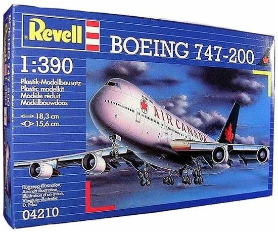 Cover for Revell · Boeing 747-200 (04210) (Legetøj)