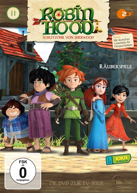 Cover for Robin Hood-schlitzohr Von Sherwood · (11)dvd Z.tv-serie-räuberspiele (DVD) (2017)