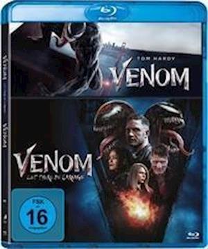 Cover for Venom 1&amp;2 (blu-ray) (Import DE) (Blu-ray)