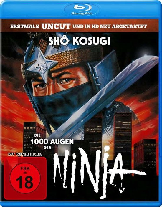 Die 1000 Augen Der Ninja-uncut Edition - Kosugi,sho / Booth,james / Burton,norman - Filmes -  - 4250124370107 - 30 de abril de 2021