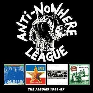 Cover for Anti Nowhere League · The Albums 1981-87: 4cd Boxset (CD) (2018)
