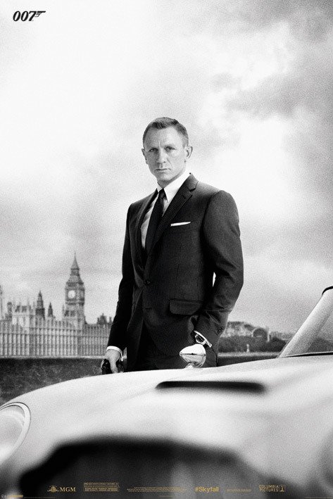 Cover for James Bond · James Bond - Bond &amp; Db5 - Skyfall (Poster Maxi 61X91,5 Cm) (Legetøj)