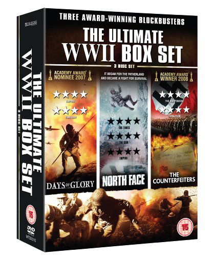 Cover for Ultimate World War II Boxset · Days Of Glory / North Face / The Counterfeiters (DVD) (2009)