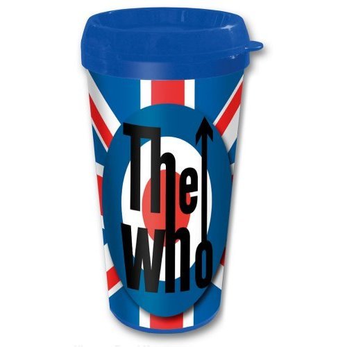 The Who Travel Mug: Target (Plastic Body) - The Who - Produtos - Bravado - 5055295324107 - 6 de maio de 2013