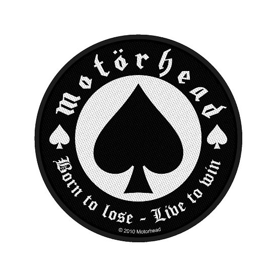Cover for Motörhead · Born to Lose (Patch) (2019)