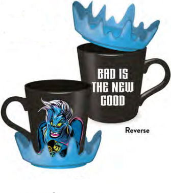 Cover for Disney: Half Moon Bay · Villains - Ursula Crest (Mug Shaped Boxed 350 Ml / Tazza) (MERCH) (2024)