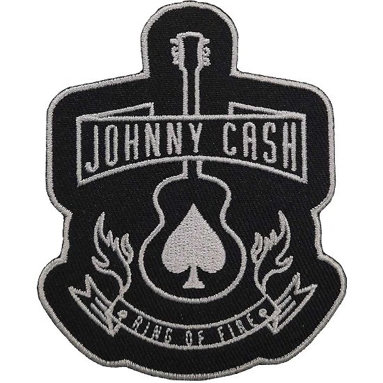 Cover for Johnny Cash · Johnny Cash Standard Woven Patch: Guitar (Patch)