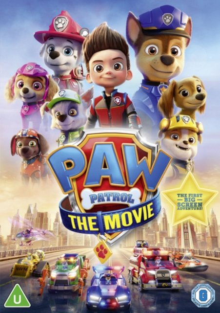 Cover for Paw Patrol the Movie · Paw Patrol - The Movie (DVD) (2021)