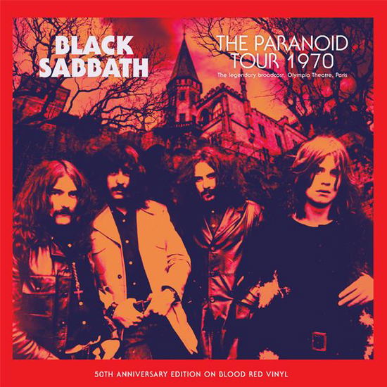 Cover for Black Sabbath · The Paranoid Tour 1970 (Blood Red) (LP) (2021)