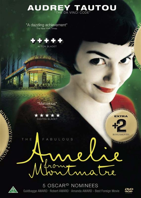 Cover for Amelie + 2 film (DVD) (2015)