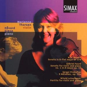 Sonatas/5 Melodies Op.35a - Thorsen, Marianne / Havard - Musik - SIMAX - 7033662012107 - 17 mars 2001
