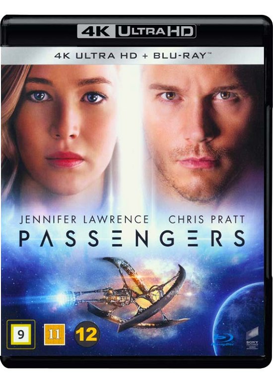 Cover for Jennifer Lawrence / Chris Pratt · Passengers (4K Ultra HD/BD) (2017)