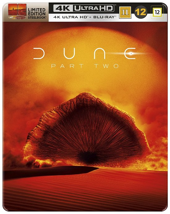 Cover for Denis Villeneuve · Dune 2 (Dune: Part Two) (4K UHD + Blu-ray) [Limited Wormhole Steelbook edition] (2024)