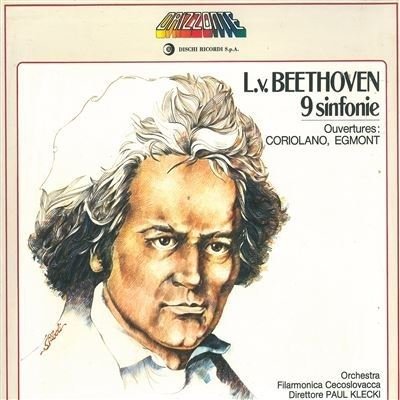 Cover for Ludwig Van Beethoven  · 9 Sinfonie (LP)