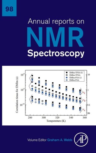 Cover for Annual Reports on NMR Spectroscopy (Hardcover Book) (2019)