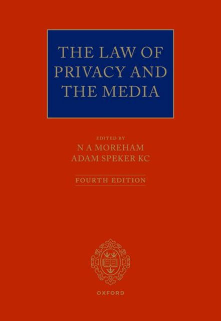 The Law of Privacy and The Media (Gebundenes Buch) [4 Revised edition] (2024)