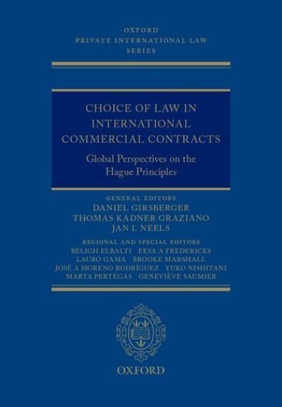 Choice of Law in International Commercial Contracts - Oxford Private International Law Series -  - Bücher - Oxford University Press - 9780198840107 - 22. März 2021