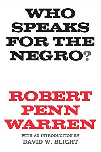 Cover for Robert Penn Warren · Who Speaks for the Negro? (Pocketbok) (2014)