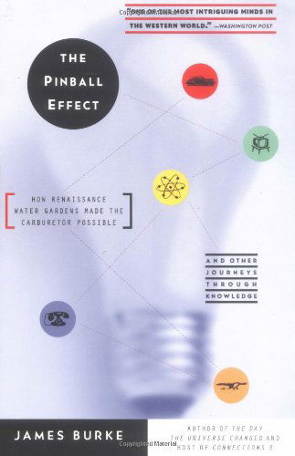 Cover for James Burke · The Pinball Effect: HOW RENAISSANCE WATER GARDENS MADE THE CARBURETTOR POSSIBLE AND OTHER JOURNEYS THROUGH KNOWLEDGE. (Hardcover Book) [Reprint edition] (1998)