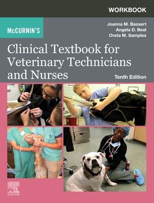 Cover for Bassert, Joanna M. (Professor Emeritus&lt;br&gt;Program of Veterinary Technology&lt;br&gt;Manor College&lt;br&gt;Jenkintown, PA) · Workbook for McCurnin's Clinical Textbook for Veterinary Technicians and Nurses (Paperback Book) (2021)