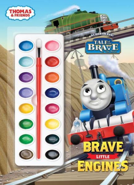 Cover for Rev. W. Awdry · Brave Little Engines (Thomas &amp; Friends) (Deluxe Paint Box Book) (Paperback Book) [Csm Nov edition] (2014)