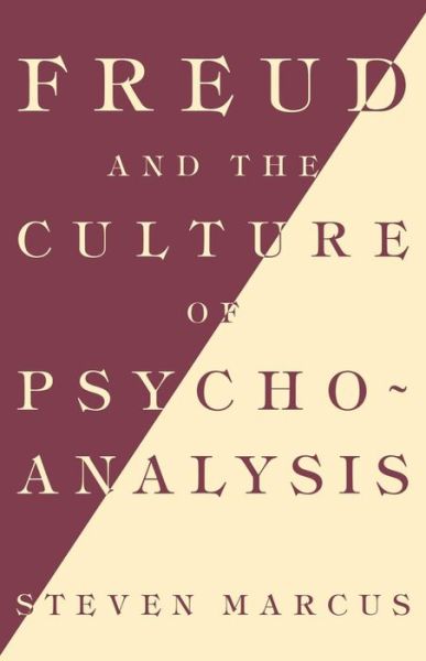 Cover for S Marcus · Freud and the Culture of Psychoanalysis (PR ONLY) (Paperback Book) (1987)