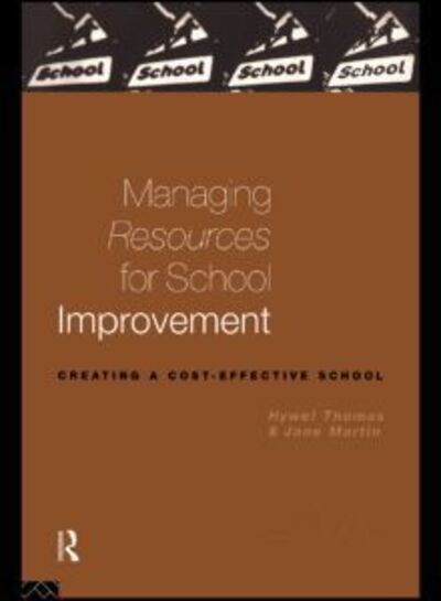 Cover for Jane Martin · Managing Resources for School Improvement (Paperback Book) (1996)