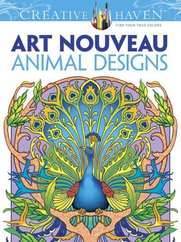 Creative Haven Art Nouveau Animal Designs Coloring Book - Creative Haven - Marty Noble - Bøger - Dover Publications Inc. - 9780486493107 - 28. marts 2013