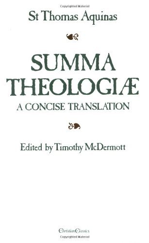 Cover for Saint Thomas Aquinas · Summa Theologiae (A Concise Translation) (Pocketbok) [New edition] (1997)